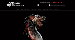 Desktop Screenshot of heavy-metal-coach.de