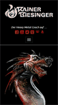 Mobile Screenshot of heavy-metal-coach.de